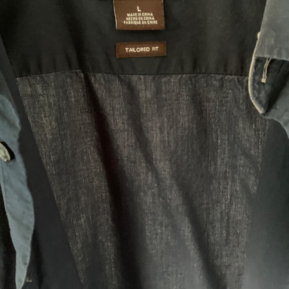 Michael Kors Button-Down Long-Sleeved Shirt Large Size - Picture 3 of 4